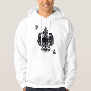 Batman Ace of Spaces Gothic Crest Hoodie