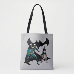 Batman & Ace Tote Bag
