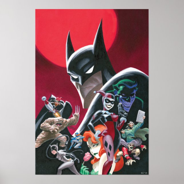Batman Adventures Dangerous Dames & Demons Poster (Front)