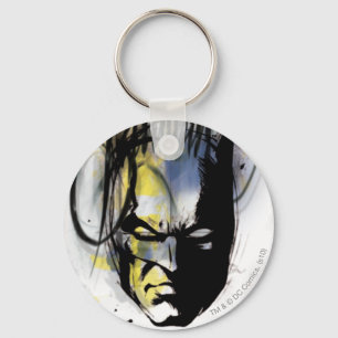 Batman Airbrush Portrait Key Ring