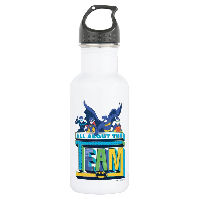 Batman | All About The Team 532 Ml Water Bottle (Front)