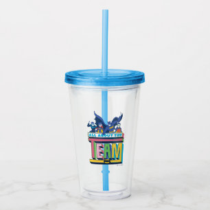 Batman   All About The Team Acrylic Tumbler