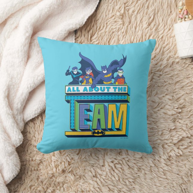Batman | All About The Team Cushion (Blanket)