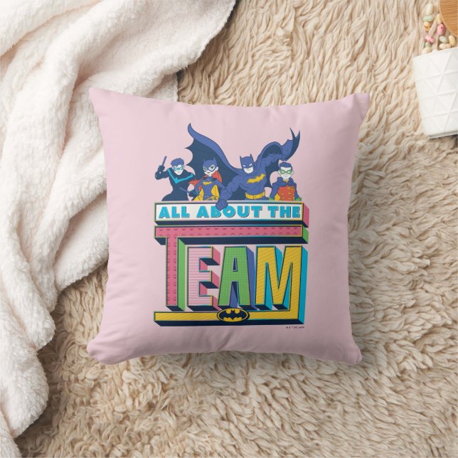 Batman | All About The Team Cushion (Blanket)