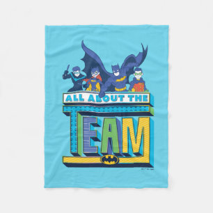 Batman   All About The Team Fleece Blanket