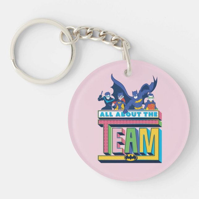 Batman | All About The Team Key Ring (Front)