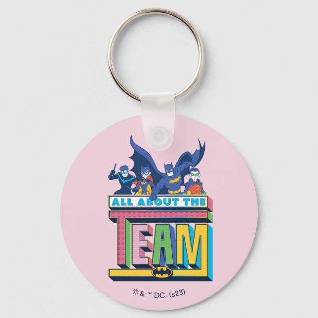 Batman | All About The Team Key Ring (Front)