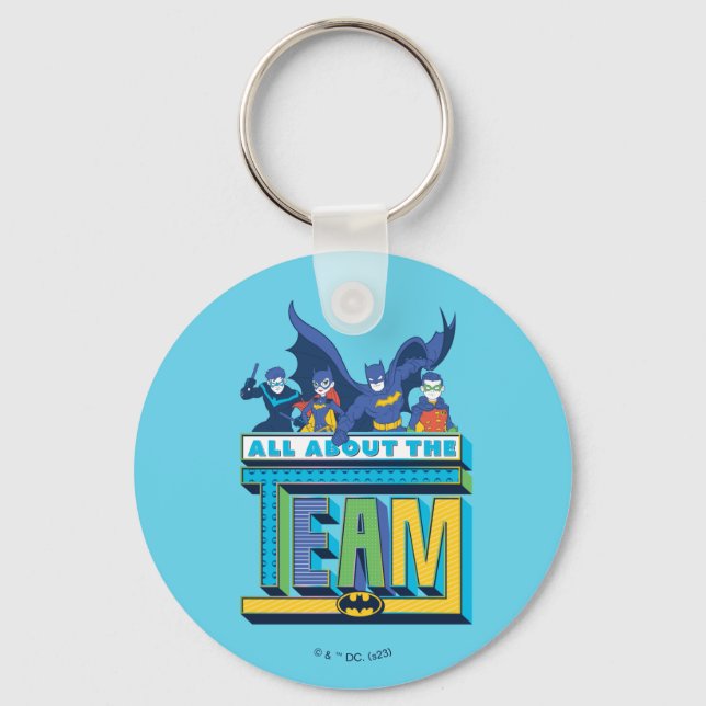 Batman | All About The Team Key Ring (Front)