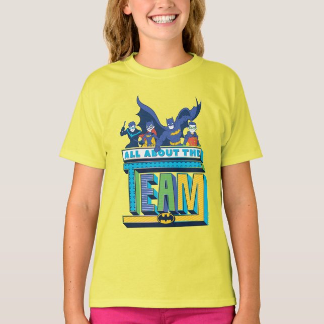 Batman | All About The Team T-Shirt (Front)