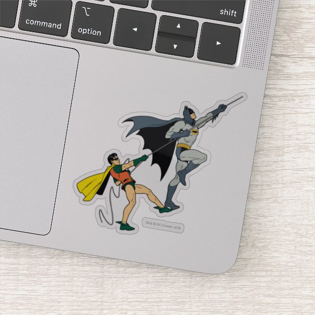 Batman And Robin Climb (Detail)