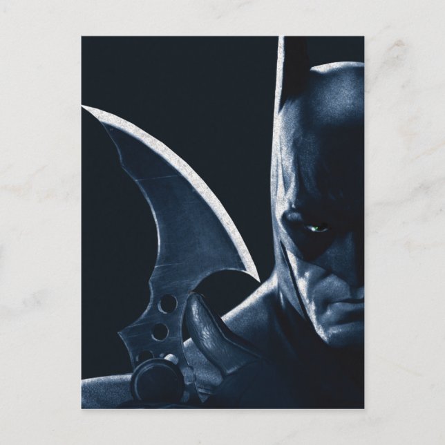 Batman: Arkham Asylum | Batman Closeup Postcard (Front)