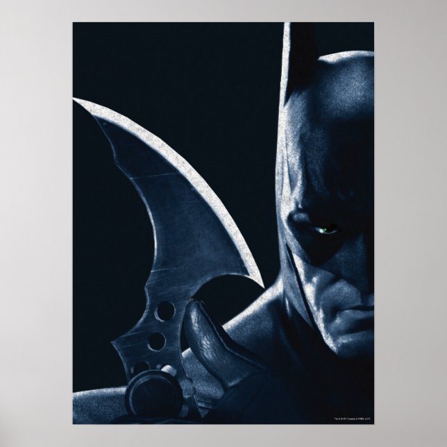 Batman: Arkham Asylum | Batman Closeup Poster (Front)