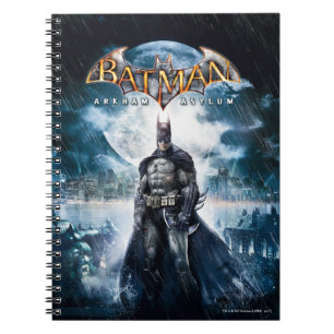 Batman: Arkham Asylum   Game Cover Art Notebook