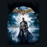 Batman: Arkham Asylum | Game Cover Art Poster<br><div class="desc">Check out this artwork featured on the cover of the Batman Arkham Asylum video game.</div>