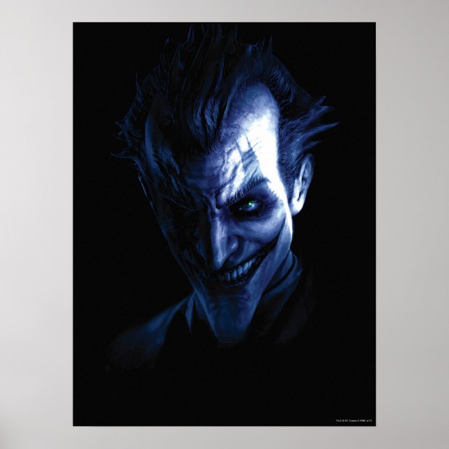 Batman: Arkham Asylum | The Joker In Shadow Poster (Front)