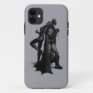 Batman Arkham City   Batman and Catwoman iPhone 11 Case
