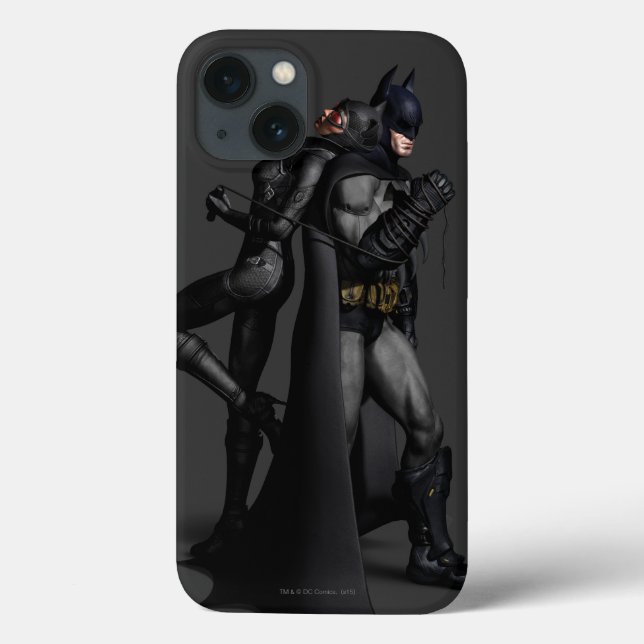 Batman Arkham City | Batman and Catwoman Case-Mate iPhone Case (Back)