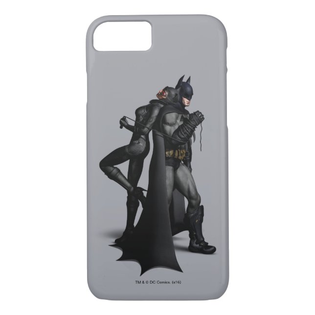 Batman Arkham City | Batman and Catwoman Case-Mate iPhone Case (Back)