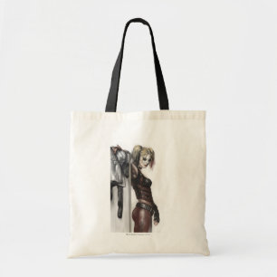 Batman Arkham City Harley Quinn Illustration Tote Bag
