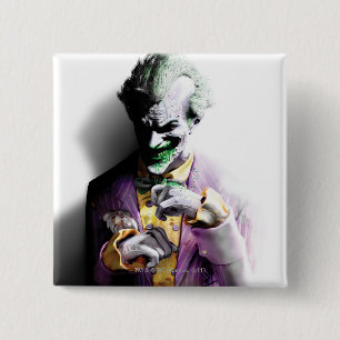 Batman Arkham City Joker 15 Cm Square Badge
