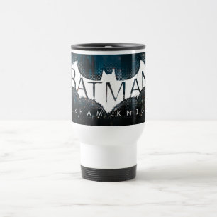 Batman Arkham Knight Gotham Logo Travel Mug