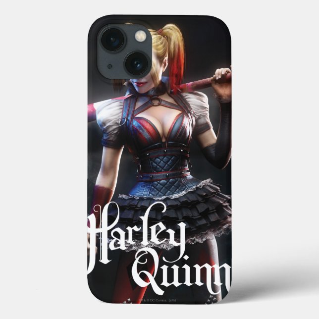 Batman Arkham Knight | Harley Quinn with Bat Case-Mate iPhone Case (Back)