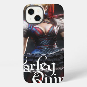 Batman Arkham Knight Harley Quinn with Bat iPhone 13 Case