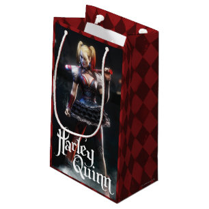 Batman Arkham Knight Harley Quinn with Bat Small Gift Bag