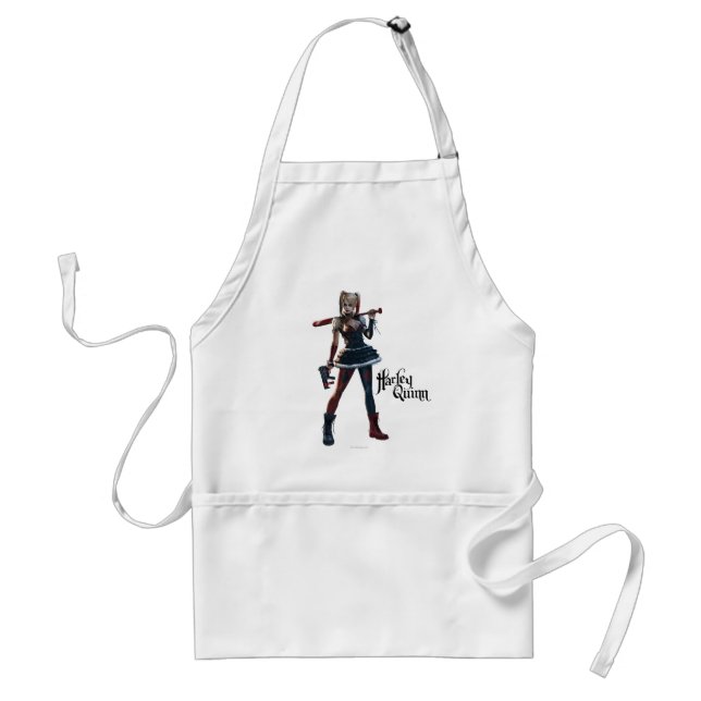 Batman Arkham Knight | Harley Quinn with Bat Standard Apron (Front)