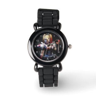 Batman Arkham Knight Harley Quinn with Bat Watch