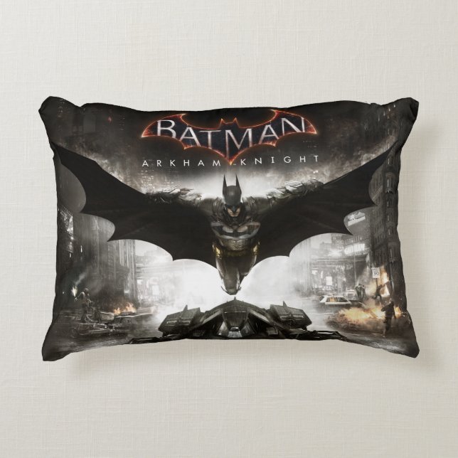 Batman Arkham Knight Key Art Decorative Cushion (Front)