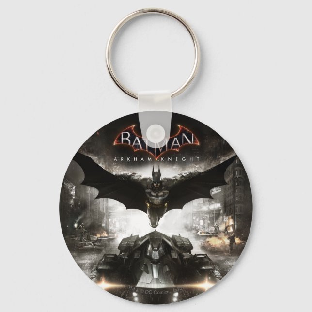 Batman Arkham Knight Key Art Key Ring (Front)