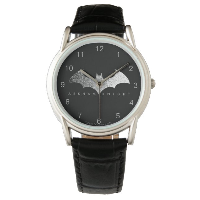 Batman Arkham Knight Pixel Logo Watch (Front)