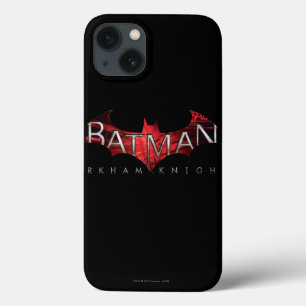 Batman Arkham Knight Red Logo iPhone 13 Case