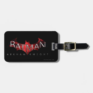 Batman Arkham Knight Red Logo Luggage Tag