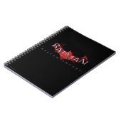 Batman Arkham Knight Red Logo Notebook (Left Side)