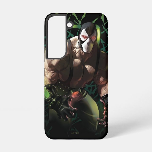 Batman Bane Bat Swarm Illustration Samsung Galaxy S22 Case (Back)