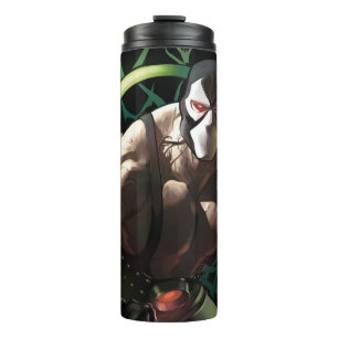 Batman Bane Bat Swarm Illustration Thermal Tumbler