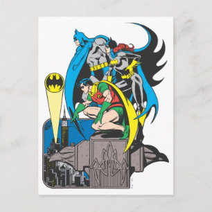 Batman/Batgirl/Robin Postcard