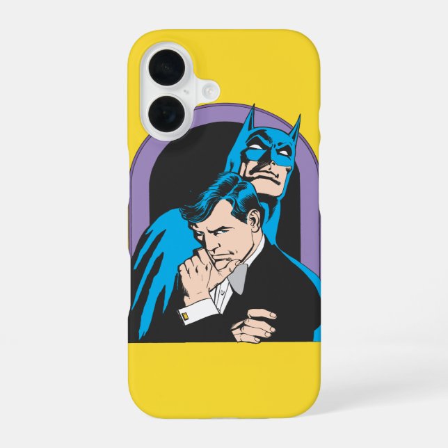 Batman/Bruce iPhone 16 Case (Back)