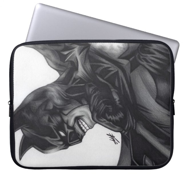 Batman ~ Bruce Wayne Laptop Sleeve (Front)