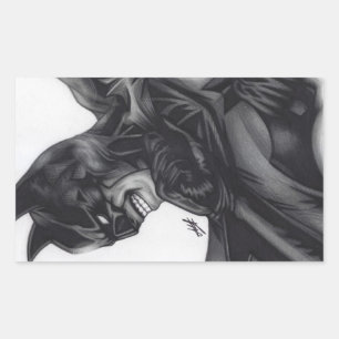 Batman ~ Bruce Wayne Rectangular Sticker