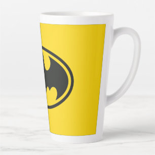 Batman Button Latte Mug