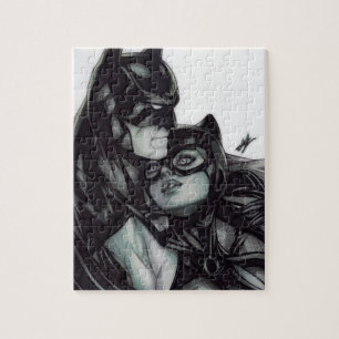 Batman & Catwoman ~ Bruce wayne & Selina Kyle Jigsaw Puzzle