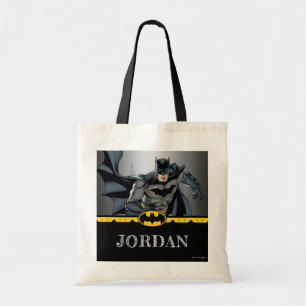 Batman   Chalkboard Birthday Favour Tote Bag