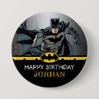 Batman | Chalkboard Happy Birthday