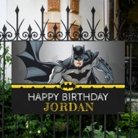 Batman | Chalkboard Happy Birthday