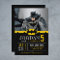 Batman | Chalkboard Happy Birthday