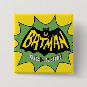 Batman Classic TV Series Logo 15 Cm Square Badge