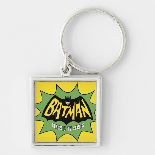 Batman Classic TV Series Logo Key Ring (Front)